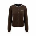 2026 Women's MM Logo Beaded Blazer Sweater (DD159)