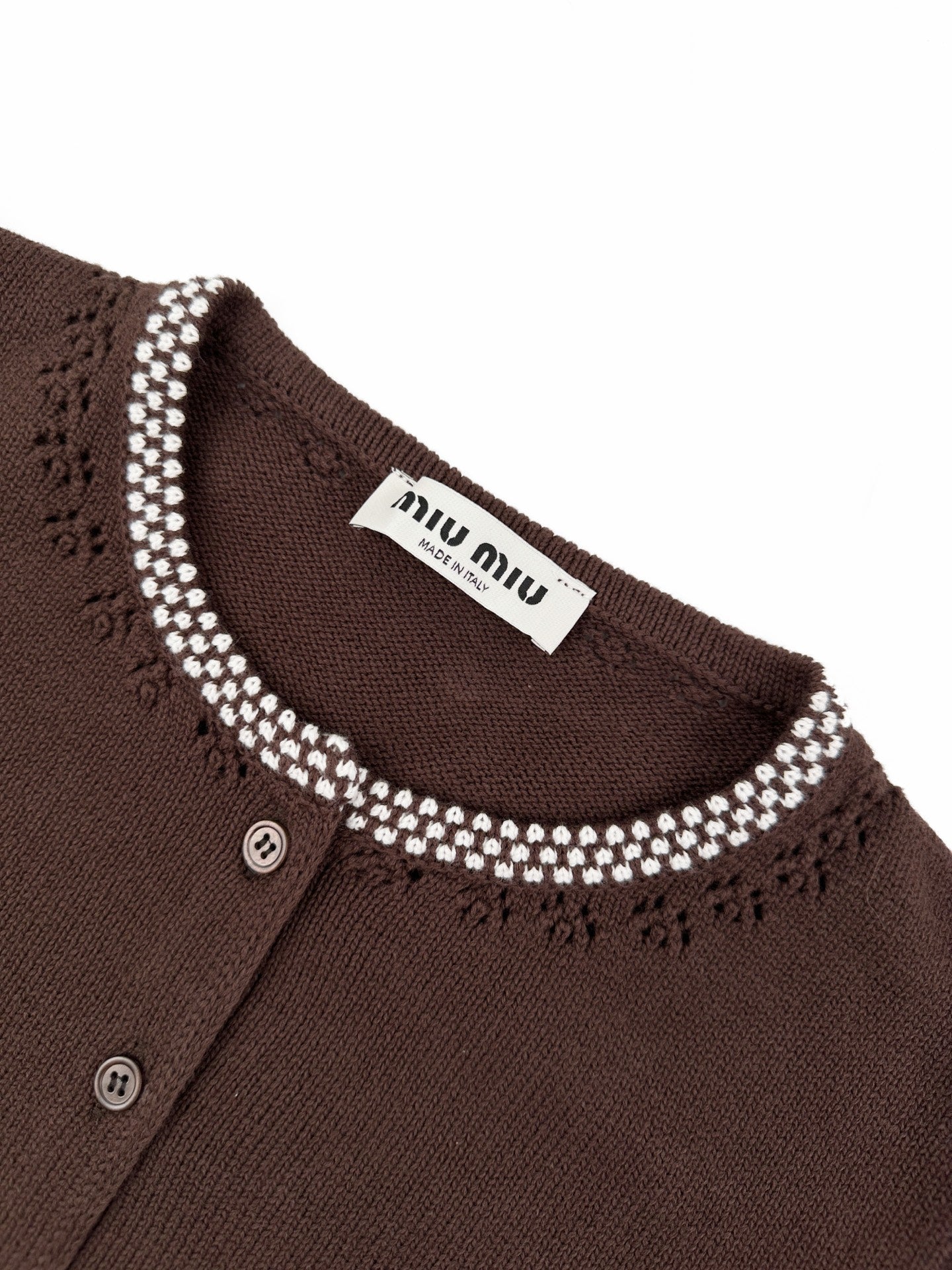 2026 Women's MM Logo Beaded Blazer Sweater (DD159)