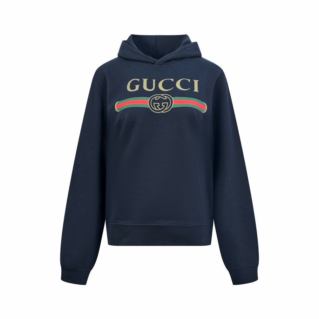 2026 Women's GU Printed Hooded Sweatshirt (DD177)