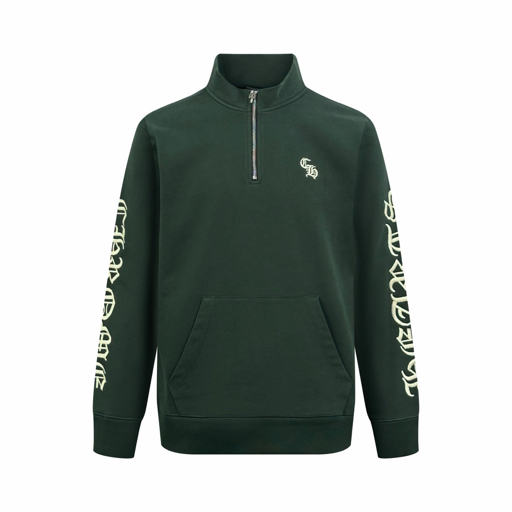 2026 Women's CH Embroidered Half-Zip Long-Sleeve (DD136)