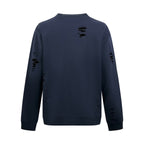 2026 New Model Acn Hole-Embossed Vintage Logo Sweatshirt (AA695-A90)