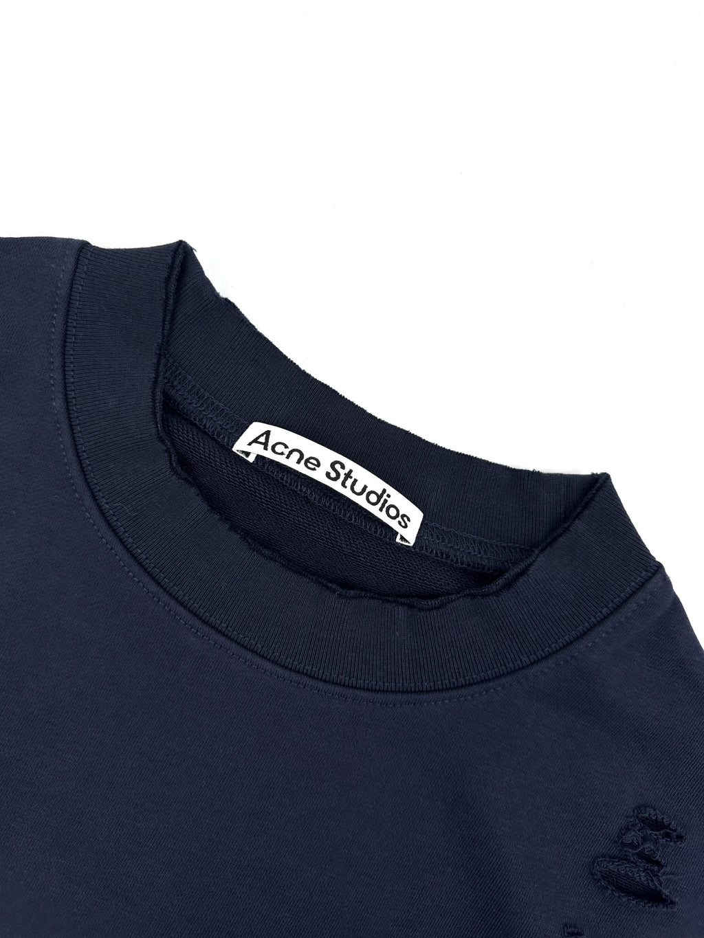 2026 New Model Acn Hole-Embossed Vintage Logo Sweatshirt (AA695-A90)