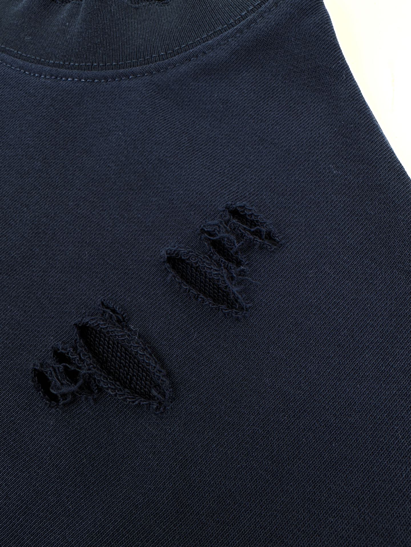 2026 New Model Acn Hole-Embossed Vintage Logo Sweatshirt (AA695-A90)