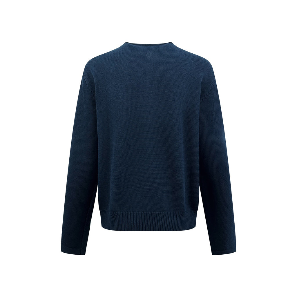 2026 New Style CD Embroidered Knitted Long-Sleeved Shirt (25307-B30)