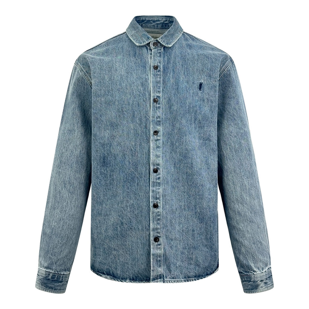2026 New Style Saint L Embroidered Denim Jacket (MM050-B40)