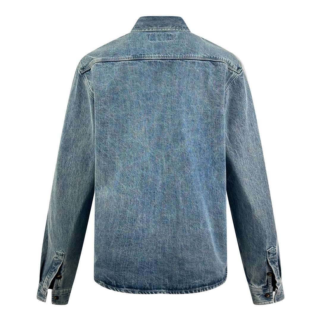 2026 New Style Saint L Embroidered Denim Jacket (MM050-B40)
