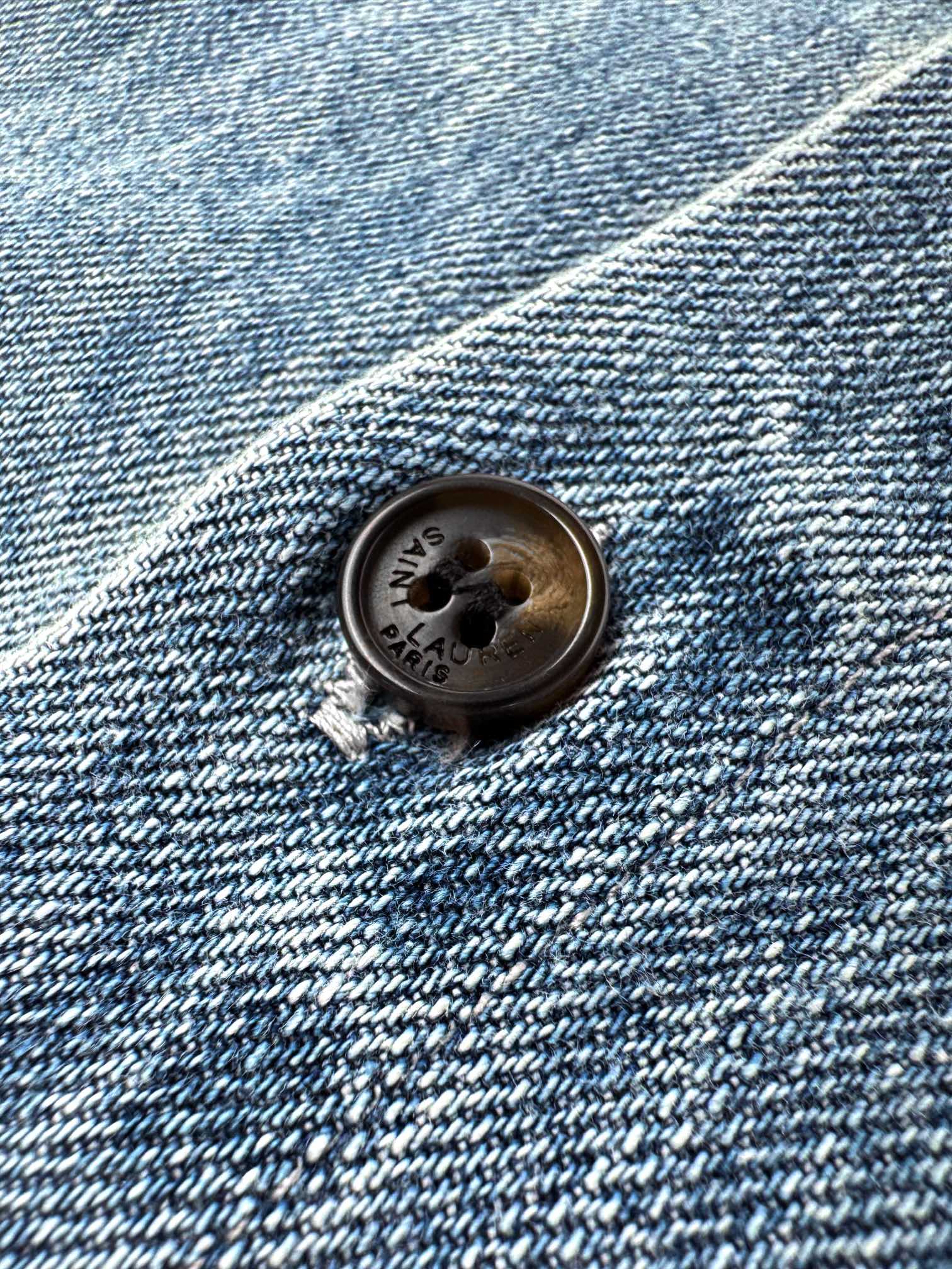 2026 New Style Saint L Embroidered Denim Jacket (MM050-B40)