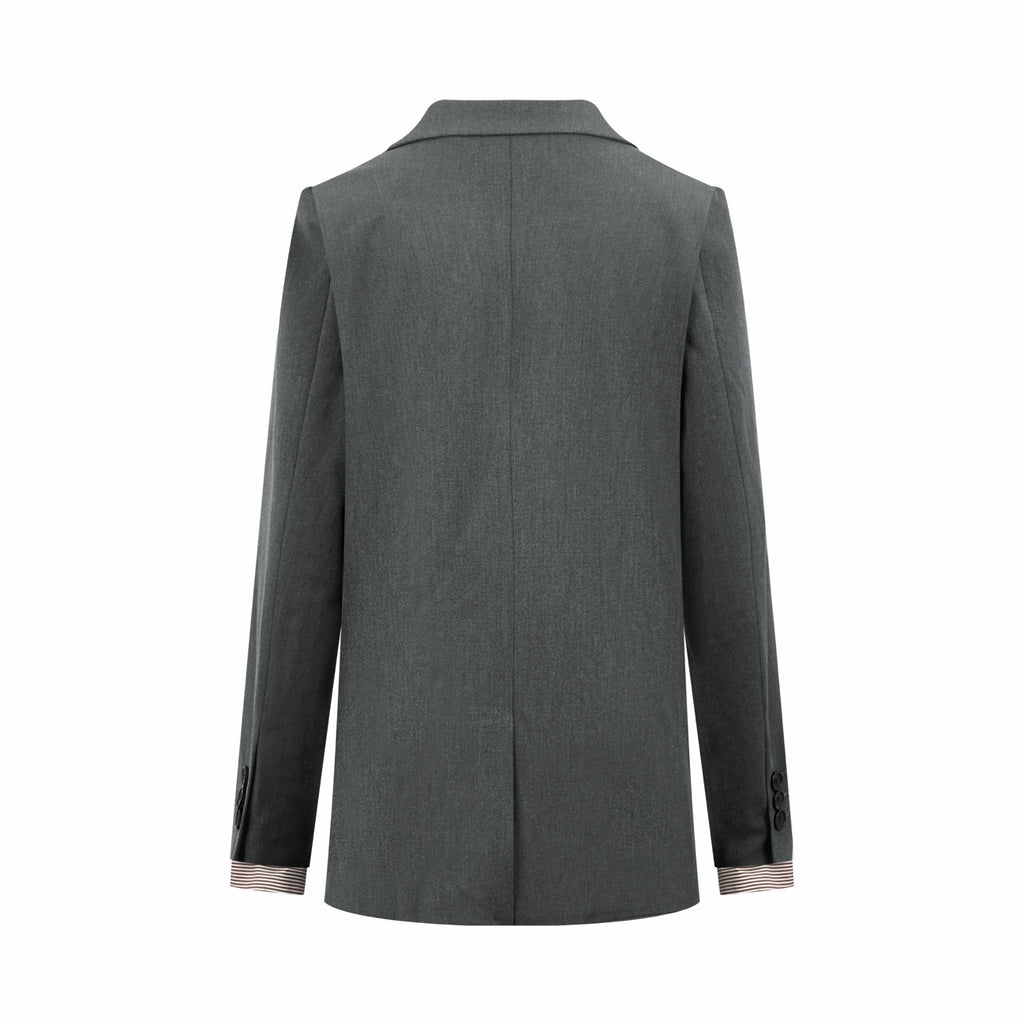 2026 Women's MM Logo Single-Piece Wool Suit (EE430)