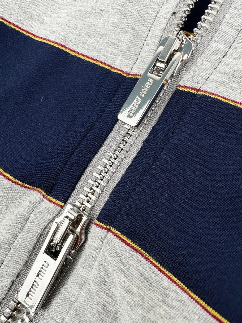 2026 New Model MM Logo Striped Hooded Coat (AA672-B75)