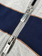 2026 New Model MM Logo Striped Hooded Coat (AA672-B75)