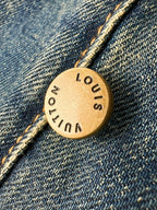 2026 New Model LY Leather Detail Pockets Denim Jeans (BB4018-B80)