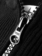 2026 New Model ST Badge Standing Collar Knit Sweater (AA1003-B10)