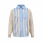 2026 Women's Way Embroidered Wool Blend Shirt (DD115)