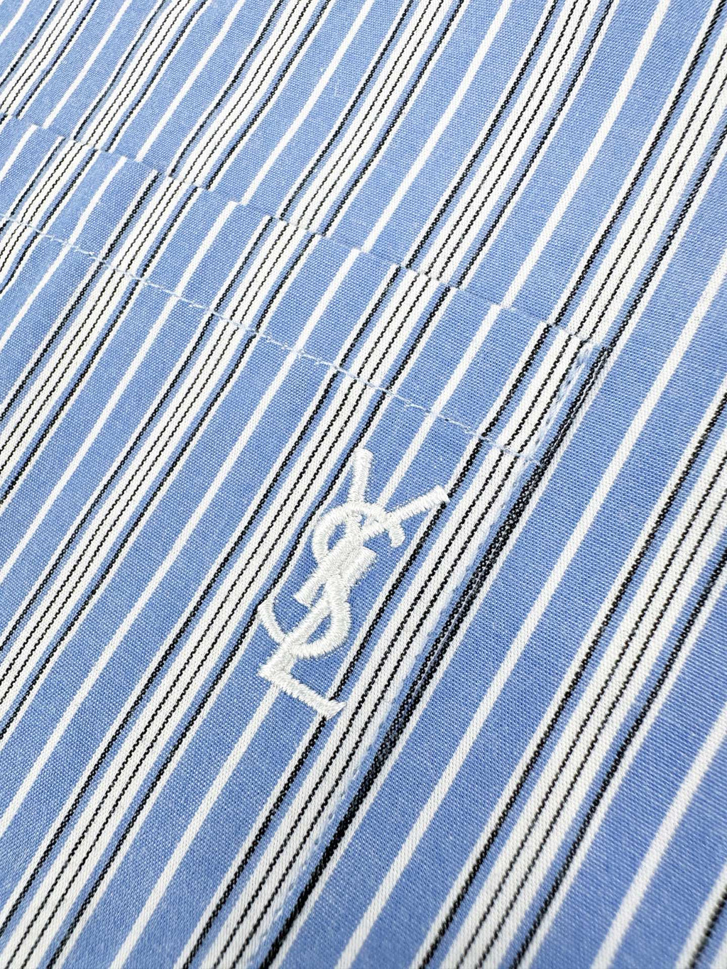 2026 New Edition Saint L Logo Embroidered Striped Shirt (BB4004-B35)