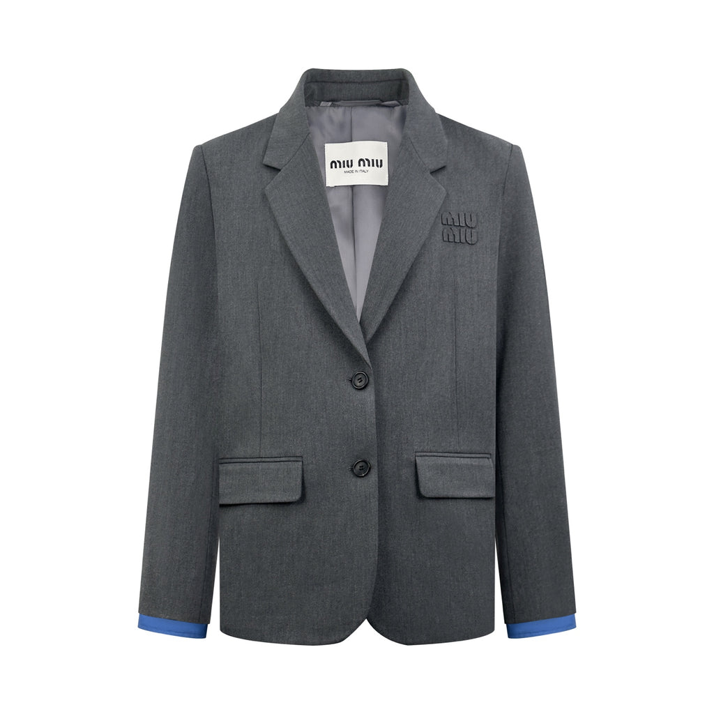 2026 New Model MM Logo Single Button Wool Suit (BB892-D40)