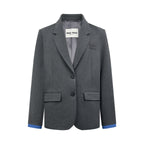 2026 New Model MM Logo Single Button Wool Suit (BB892-D40)