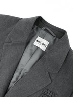 2026 New Model MM Logo Single Button Wool Suit (BB892-D40)