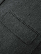 2026 New Model MM Logo Single Button Wool Suit (BB892-D40)