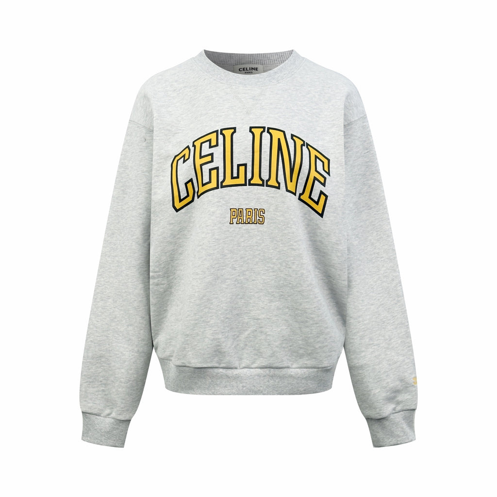 2026 Women's Ce Printed Logo Sweatshirt (EE449 Grey)