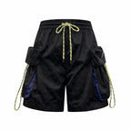 2026 Women's LY Label Full Print Jacquard Shorts (DD166)