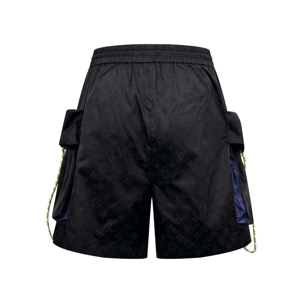 2026 Women's LY Label Full Print Jacquard Shorts (DD166)