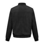 2026 New Model Triangle Brand Two-Sided Wear Leather Plain Weave Jacket (25288-D10)