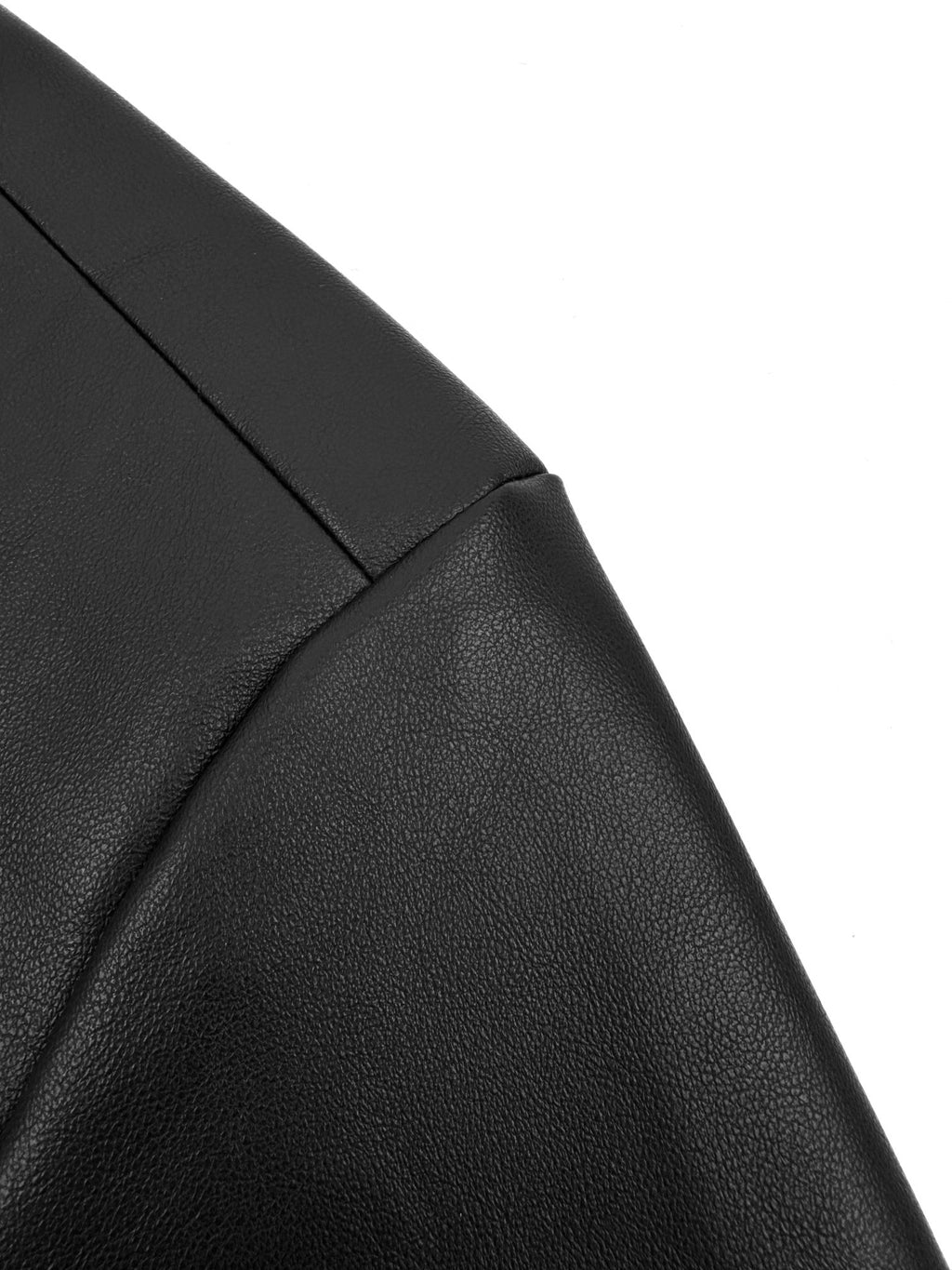 2026 New Model Triangle Brand Two-Sided Wear Leather Plain Weave Jacket (25288-D10)