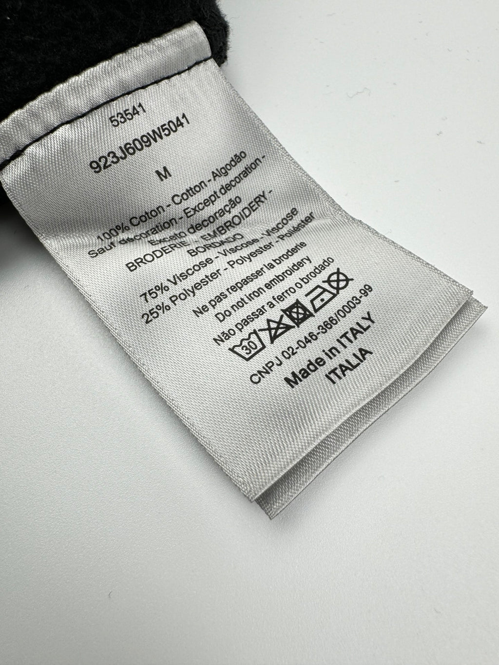 2026 New Style CD Printed Letters T-Shirt (24045-B60)