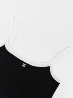 2026 Women's CC Logo Embroidered Bralette (FF819)