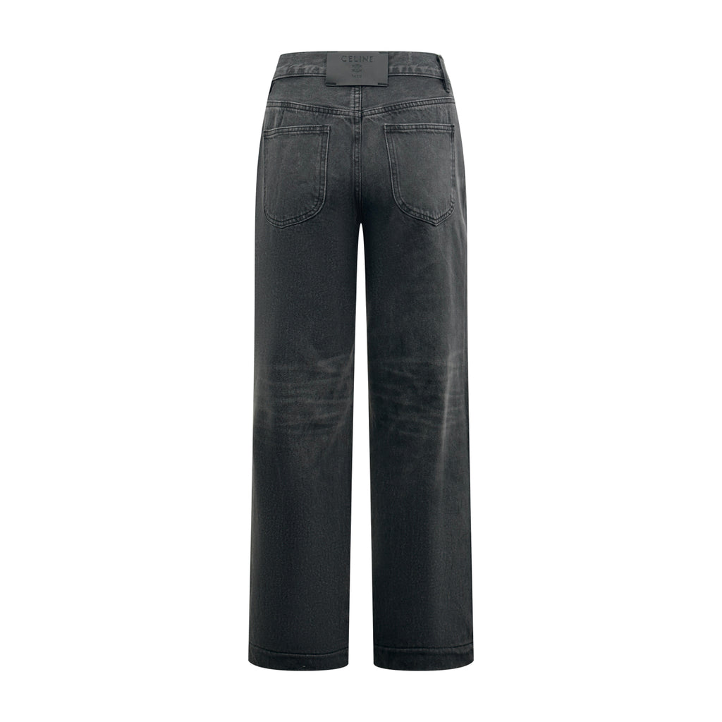 2026 New Model Ce Leather Embroidered Denim Pants (BB4007-B65)