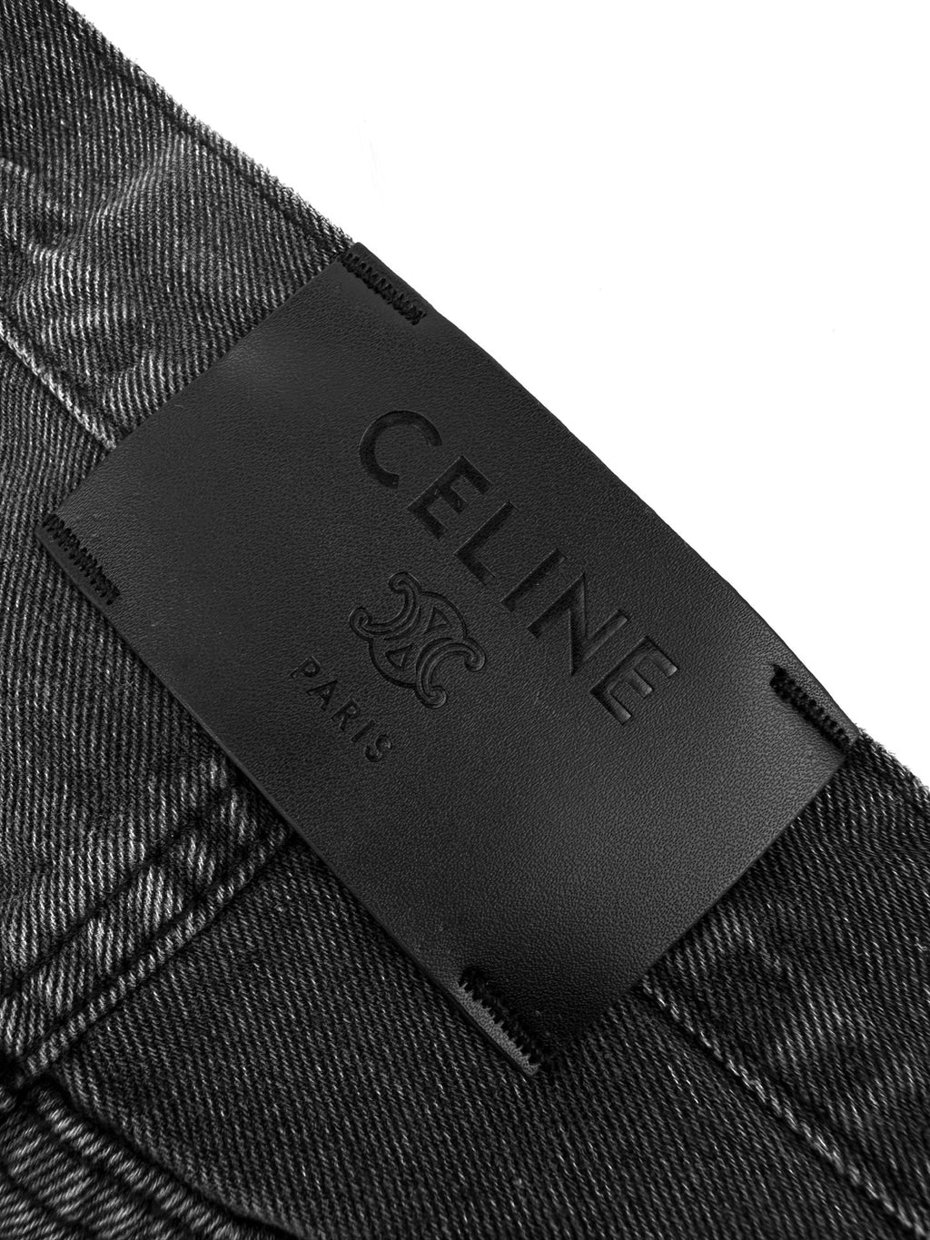2026 New Model Ce Leather Embroidered Denim Pants (BB4007-B65)