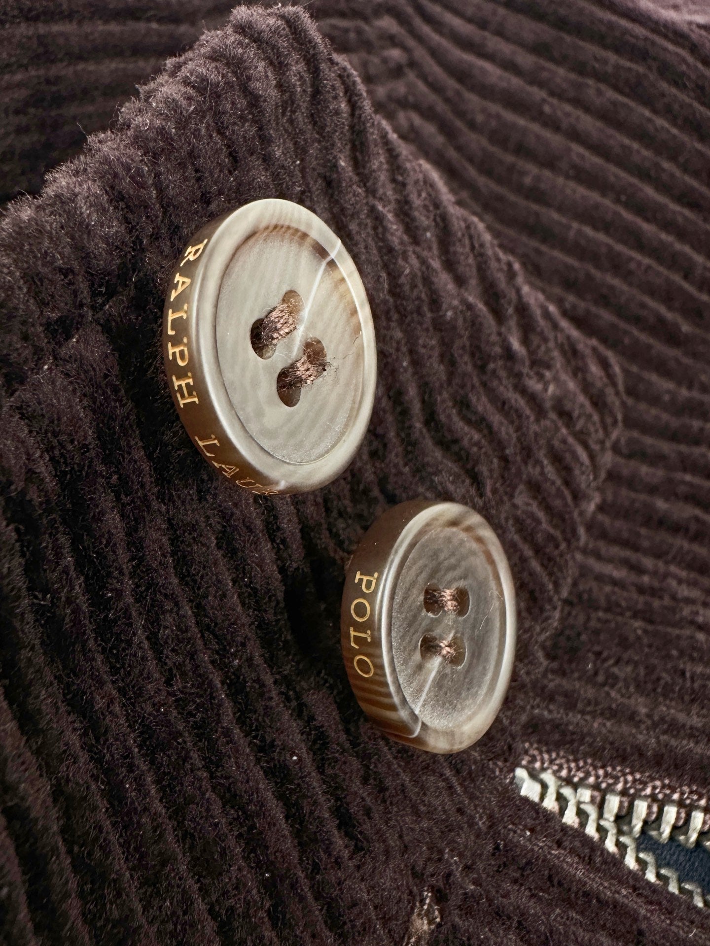 2026 New RL Embroidered Corduroy Jacket (25271-B90)
