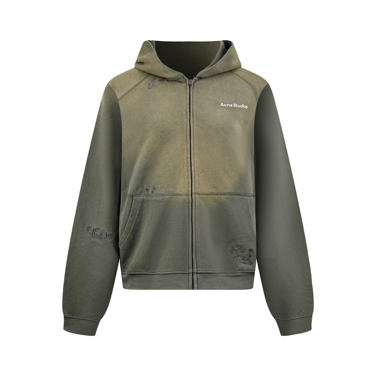 2026 New Model Acn Printed Weathered Logo Hooded Coat (CC7003-B80)