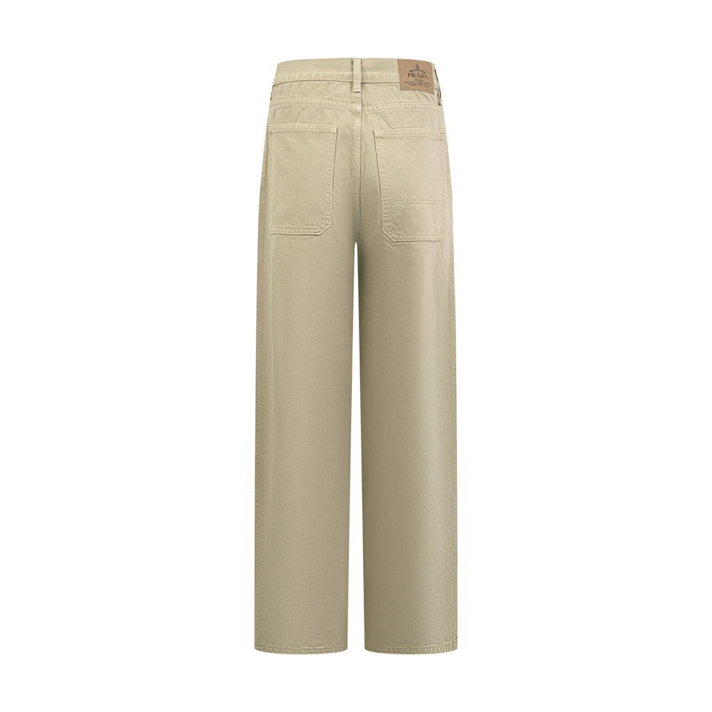 2026 New Model Triangle Brand Denim Pants (BB4015-B60)