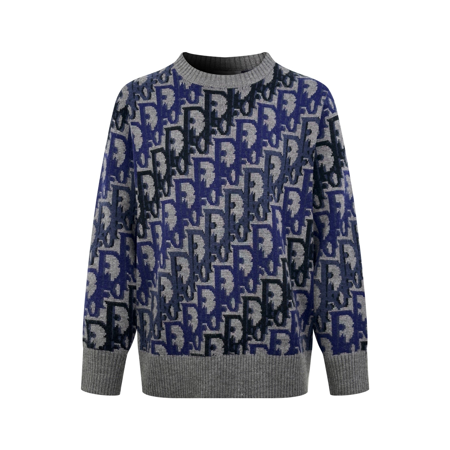 2026 New CD Gradient Full Printed Jacquard Sweater (AA636-B40)