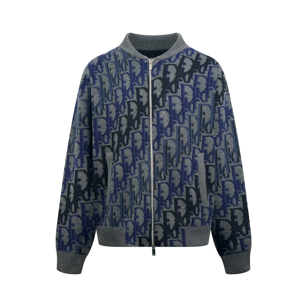 2026 New CD Gradient Full-print Sweater Coat (AA637-C10)