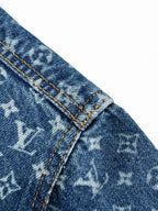 2026 Women's LY Label Full Print Denim Shirt (EE448)