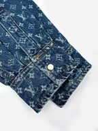 2026 Women's LY Label Full Print Denim Shirt (EE448)