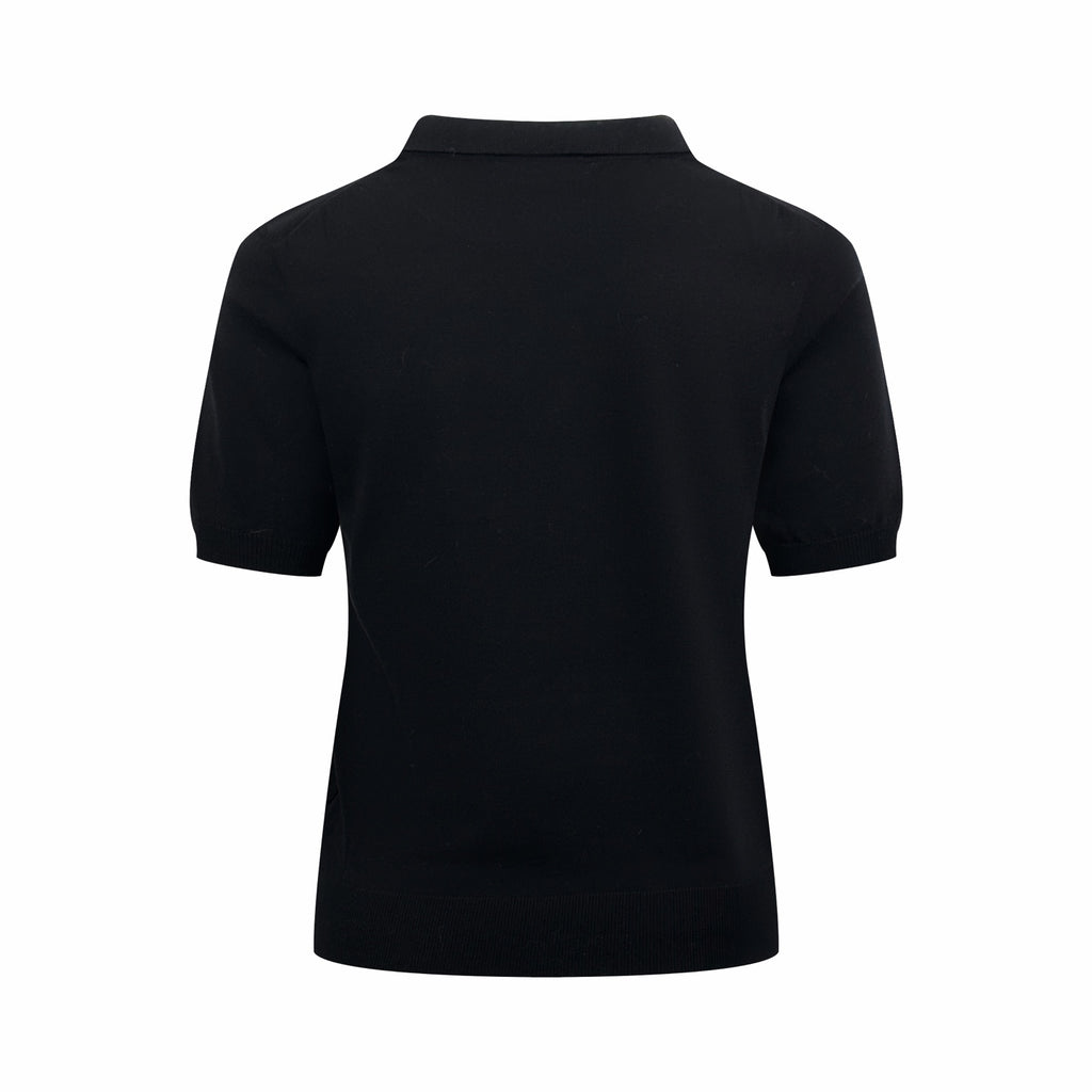 2026 Women's Way Embroidered Short-Sleeved Sweater (DD149)