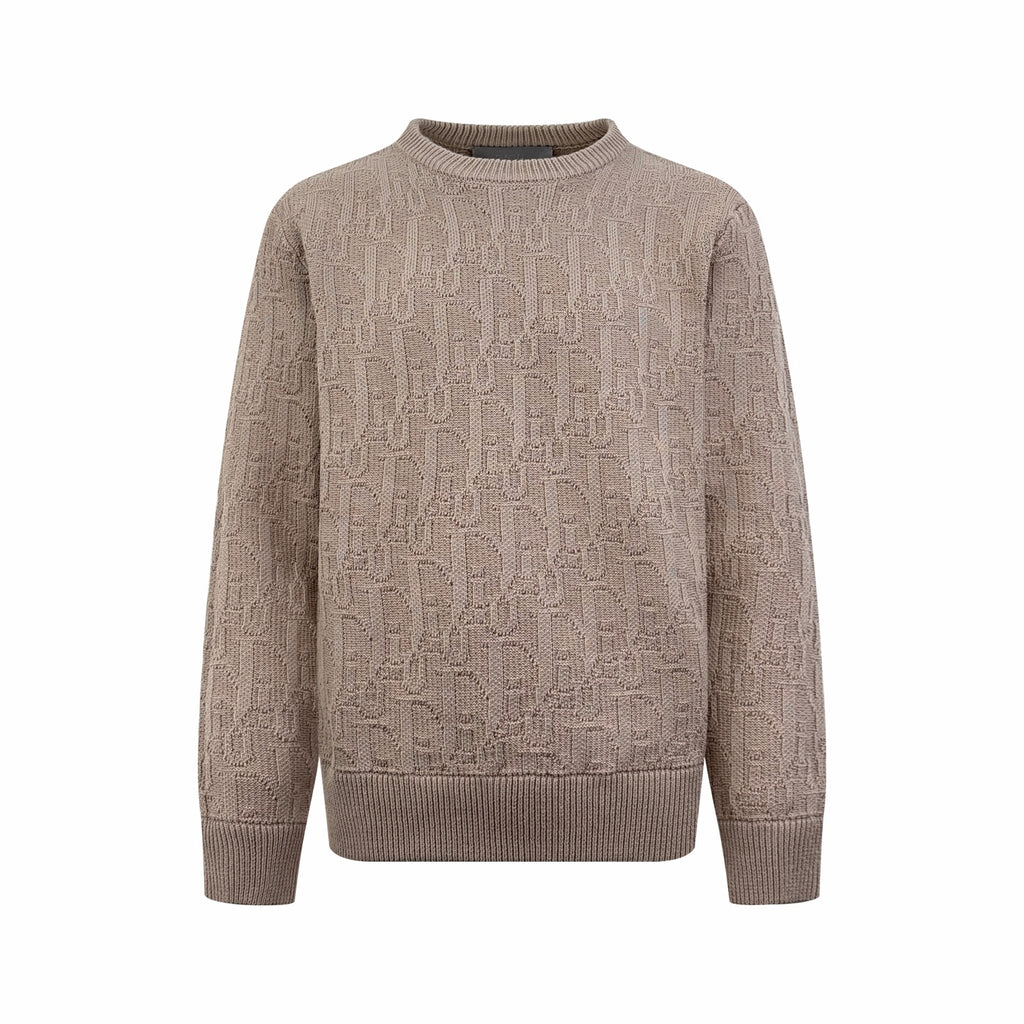 2026 New CD-printed Jacquard sweater (25360-B40)