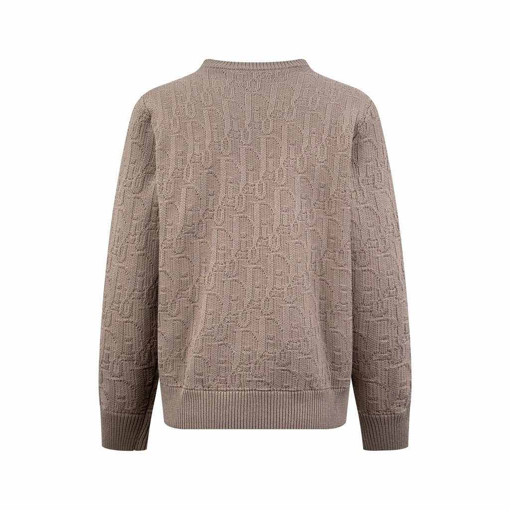 2026 New CD-printed Jacquard sweater (25360-B40)