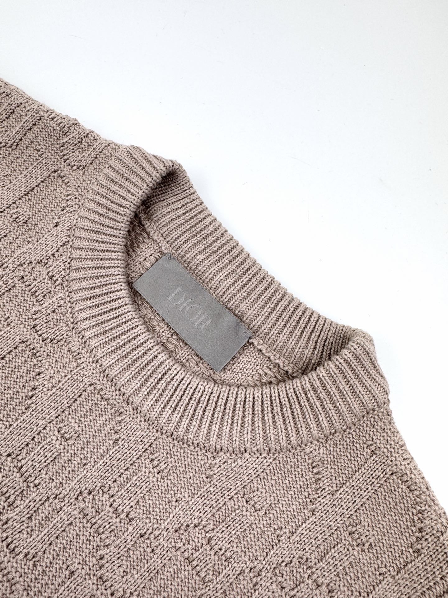 2026 New CD-printed Jacquard sweater (25360-B40)