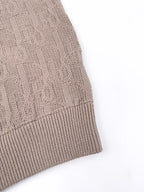2026 New CD-printed Jacquard sweater (25360-B40)
