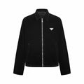 2026 New Model Triangle Brand Velvet Jacket (25382-B75)