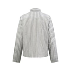 2026 new model H logo printed striped coat (BB4009-C00)