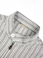 2026 new model H logo printed striped coat (BB4009-C00)