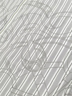 2026 new model H logo printed striped coat (BB4009-C00)