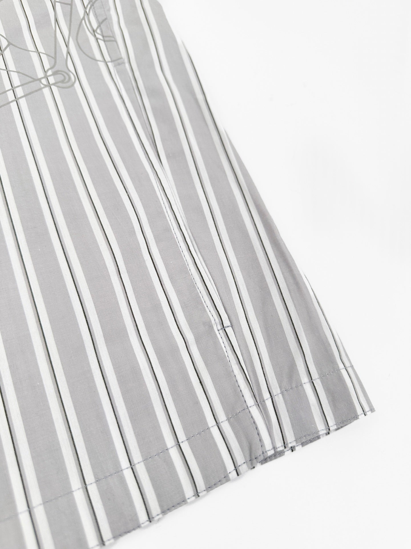 2026 new model H logo printed striped coat (BB4009-C00)