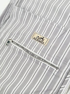 2026 new model H logo printed striped coat (BB4009-C00)