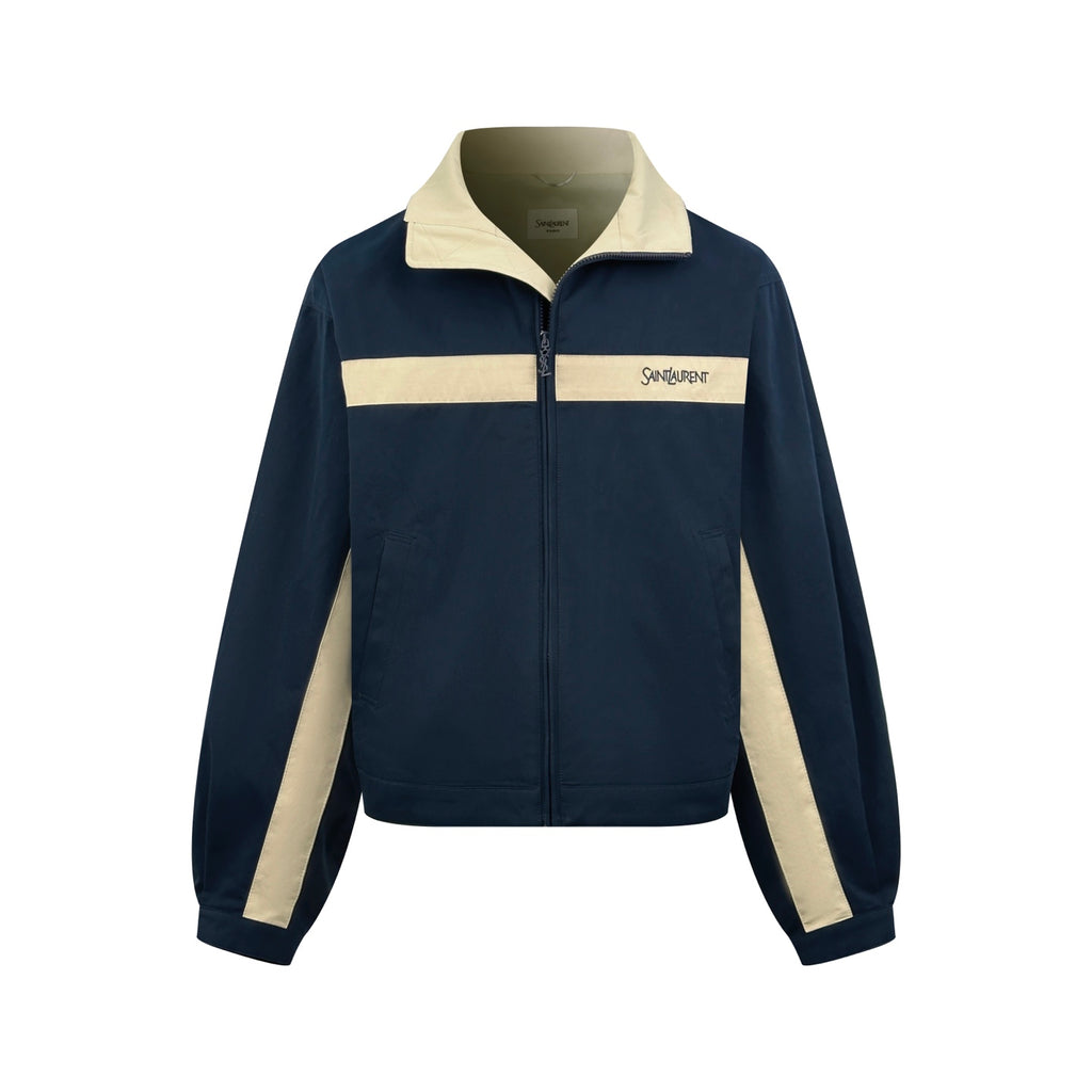 2026 New Style Saint L Logo Embroidered Color-Plaid Jacket (AA656-B75)